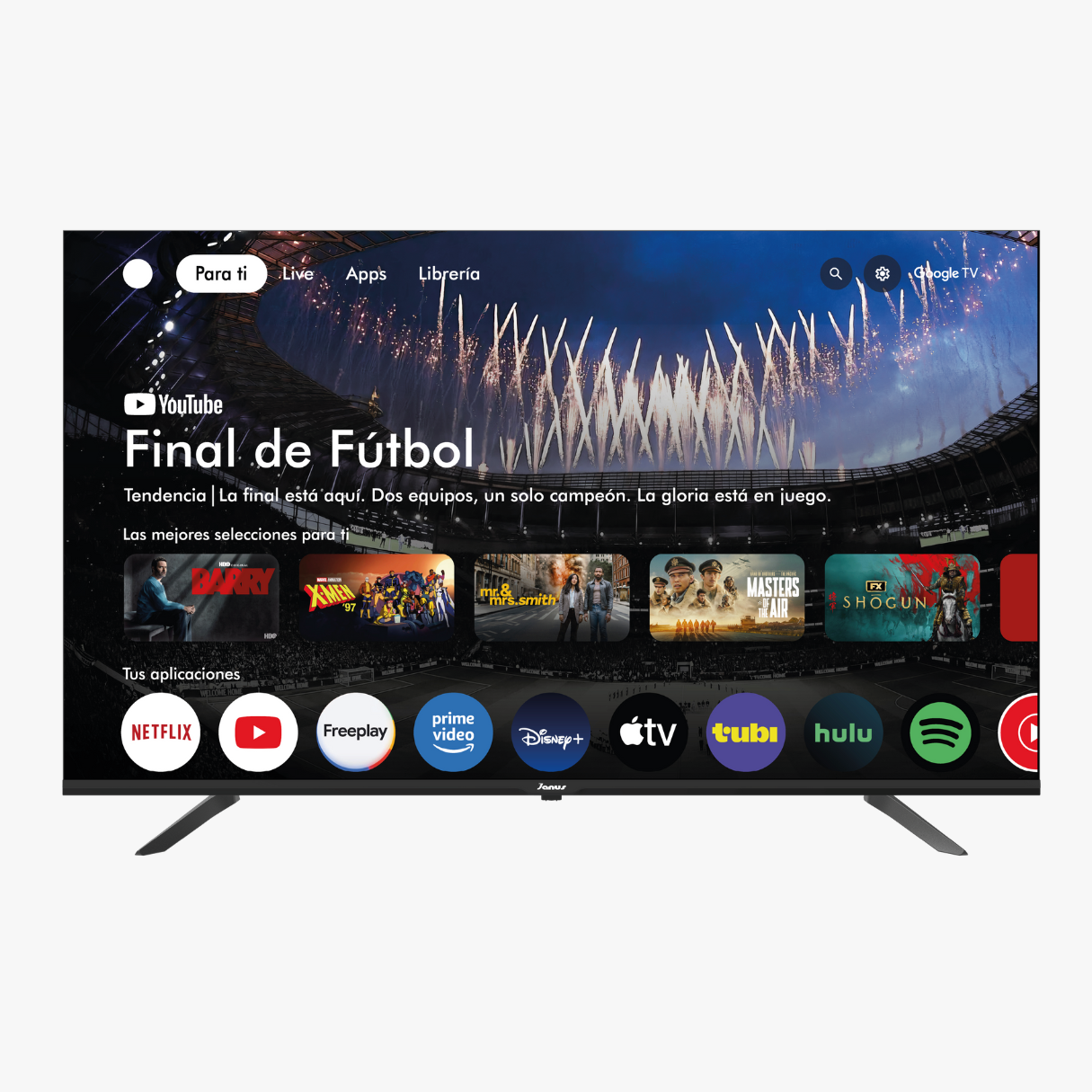 Monitor TV Smart Janus 55" QLED 4K - Image 2